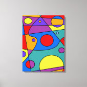 Abstract #71 canvas afdruk (Voorkant)
