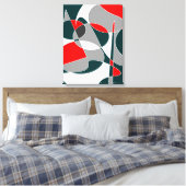Abstract #76 canvas afdruk (Insitu (Slaapkamer))