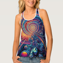 Abstract 801 Tanktop voor vrouwen