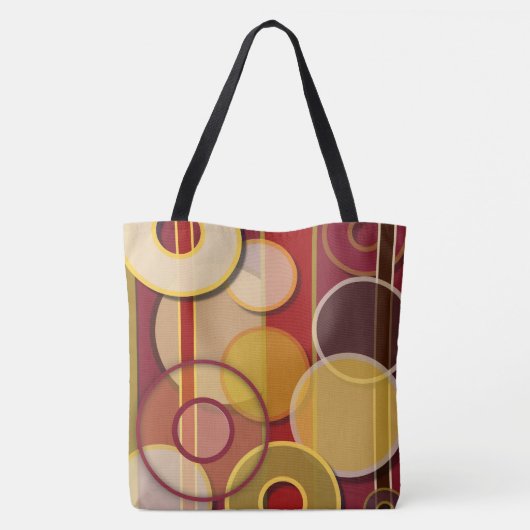 Abstract #843 tote bag (Achterkant)