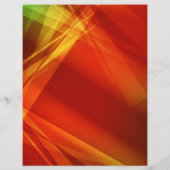 Abstract-Achtergrond RED GELLOW GROEN DIGITAL RAND Flyer (Achterkant)