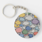 Abstract acrylic keychain (Voorkant)