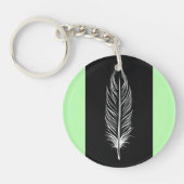 Abstract acrylic keychain (Voorkant)