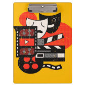 Abstract acteertheater| Dramatheater Klembord (Voorkant)