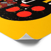 Abstract acteertheater| Dramatheater Poster (Hoek)