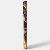 Abstract afbeelding - 3D Fractal, digitale kunst,  Case-Mate iPhone Case (Achterkant / Links)