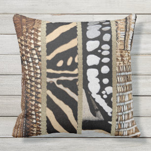 Abstract Afrikaanse patroonontwerp Buitenkussen
