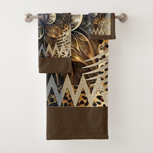 Abstract Afrikaanse wildeventilator Bad Handdoek (Insitu)