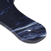 Abstract Agaat Navy Blauw Marmer Swirl Snijplank (Hoek)