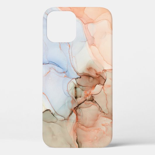 Abstract: Alcoholinkt kunst Case-Mate iPhone Case (Achterkant)