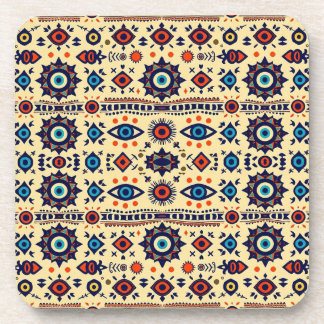 Abstract All-Seeing Eye Magical Pattern  Bier Onderzetter