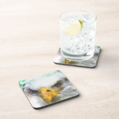 Abstract-Amerikaanse Bald Eagle Bier Onderzetter (Rechterzijde)