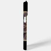 Abstract Angel Wings Mandala Fractal Monogram Case-Mate iPhone Case (Achterkant / Rechts)