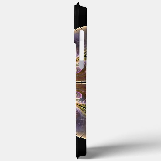 Abstract Angel Wings Mandala Fractal Monogram Case-Mate iPhone Case (Achterkant / Links)