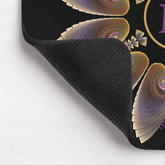 Abstract Angel Wings Mandala Fractal Monogram Muismat (Hoek)