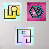 Abstract Angles (Recto)