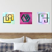 Abstract Angles (Chambre à coucher)