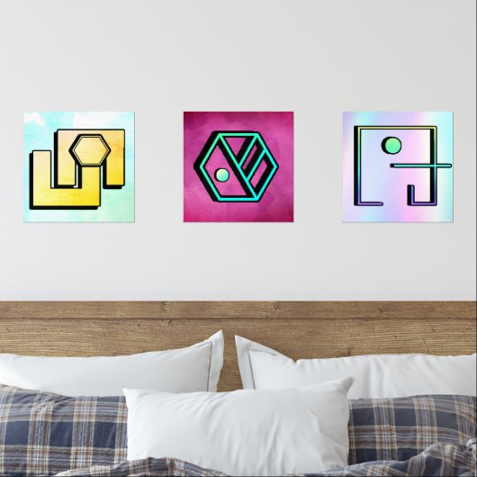 Abstract Angles (Chambre à coucher)