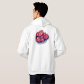 Abstract Apples Hoodie (Achterkant volledig)