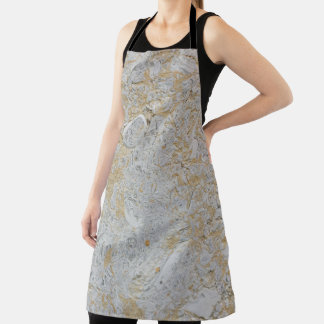 Abstract Apron Schort