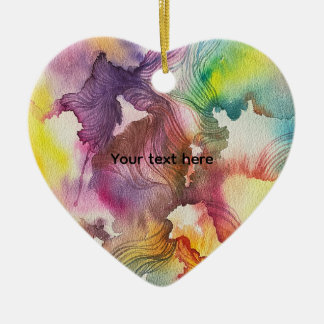 Abstract Aquarel Keramisch Ornament