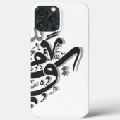Abstract Arabisch kalligrafie Case-Mate iPhone Case (Achterkant)
