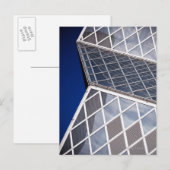 Abstract architectonisch detail van de Seattle Briefkaart (Voorkant / Achterkant)