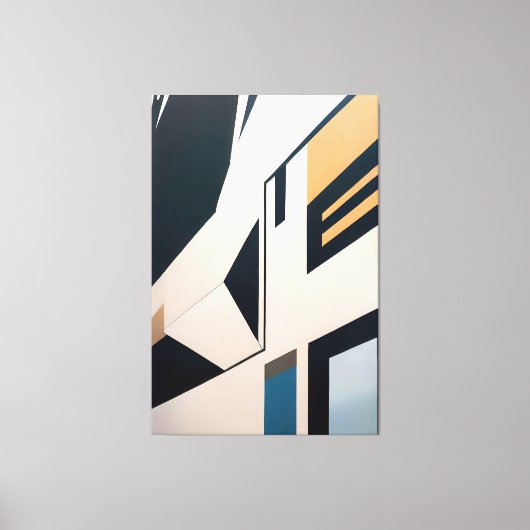 Abstract Architecture Canvas Afdruk (Voorkant)