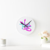 Abstract Arrows Wall Clock Ronde Klok (Huis)
