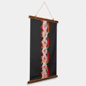 Abstract Art 2 Hangend Wandkleed (Gebogen)