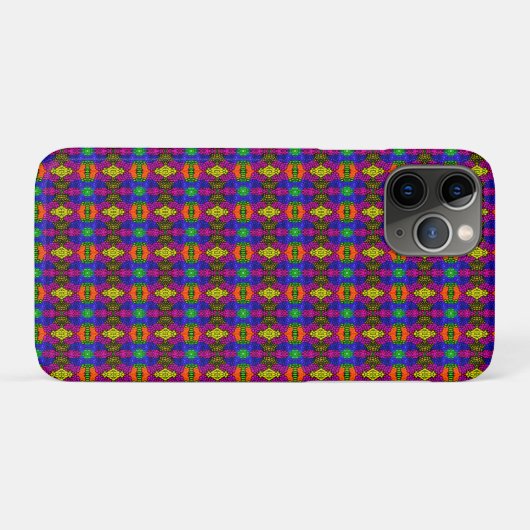 Abstract Art Bright Pattern Case-Mate iPhone Case (Achterkant (horizontaal))