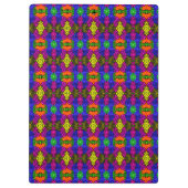 Abstract Art Bright Pattern Klembord (Achterkant)