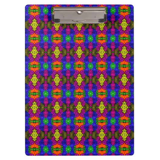Abstract Art Bright Pattern Klembord (Voorkant)