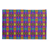 Abstract Art Bright Pattern Kussensloop (Achterkant)