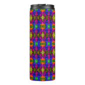 Abstract Art Bright Pattern Thermosbeker (Achterkant)