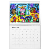 ABSTRACT ART BY DAF 2026 Calendar Kalender (Mar 2026)