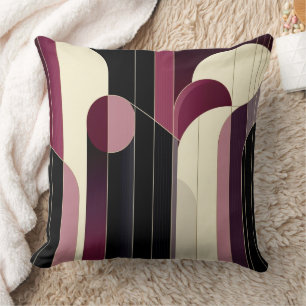 Abstract art deco kussen. kussen
