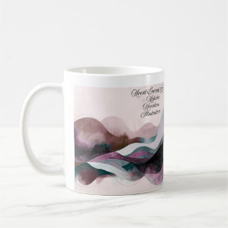 Abstract Art Design | Modern Minimalist Koffiemok