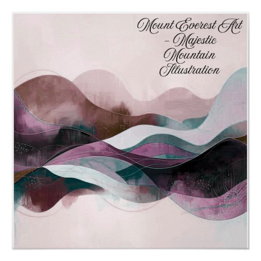 Abstract Art Design | Modern Minimalist Perfect Poster (Voorkant)