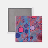 Abstract Art Magnet Magneet (Voorkant / Achterkant)