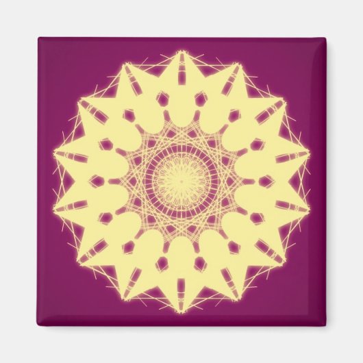 Abstract Art Magnet Magneet (Voorkant)