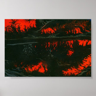 Abstract art mini-Poster Poster
