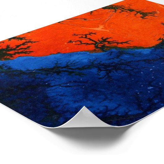 Abstract art mini-Poster Poster (Hoek)