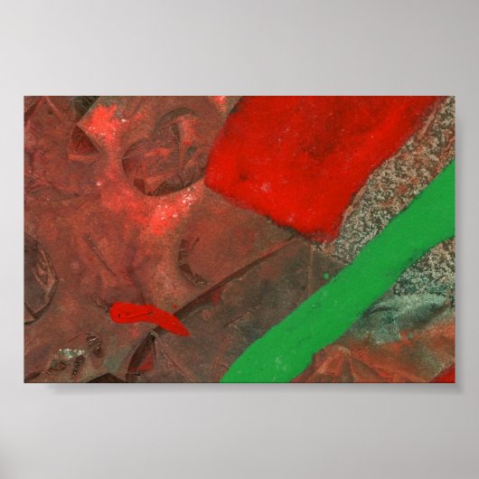 Abstract art mini-Poster Poster (Voorkant)