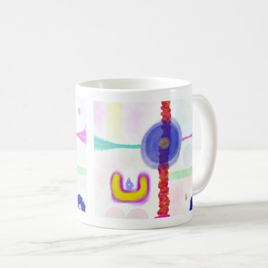 Abstract Art Mug (Devant droit)