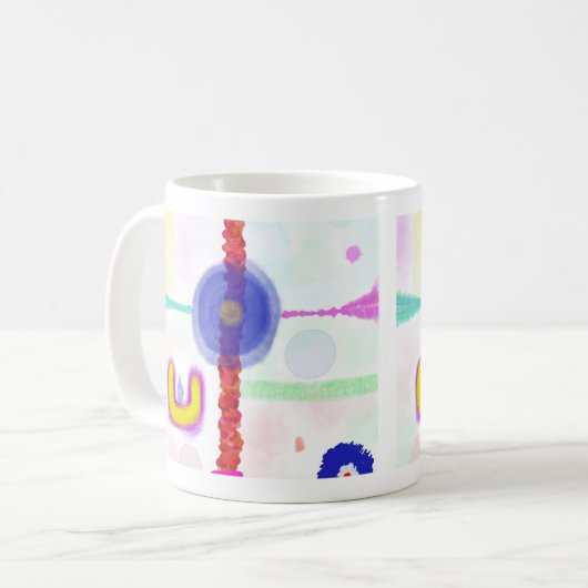 Abstract Art Mug (Devant gauche)