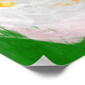 Abstract Art Number 9 Billiards Ball Poster (Hoek)