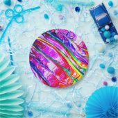  Abstract art Papieren Bordje (Feest)