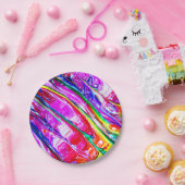  Abstract art Papieren Bordje (Feest)