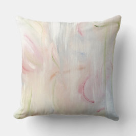 abstract art pastel pillow kussen